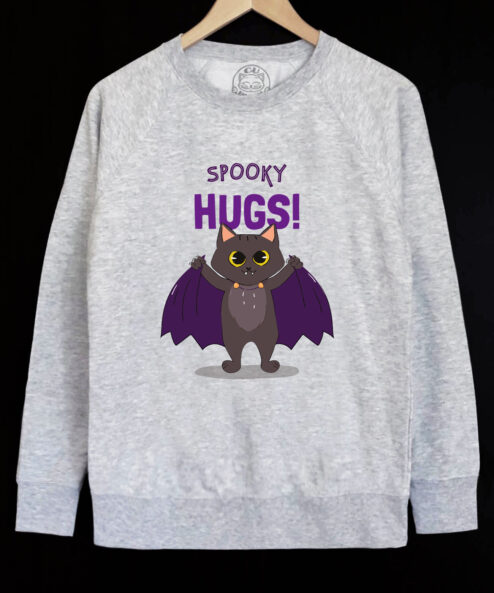 Bluza printata-Spooky Hugs, Barbati