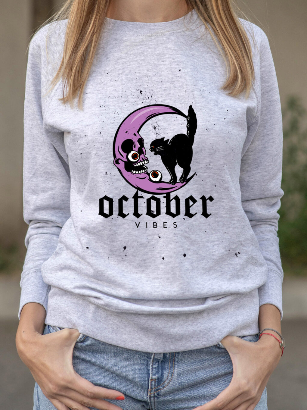 Bluza printata-October Vibes, Femei