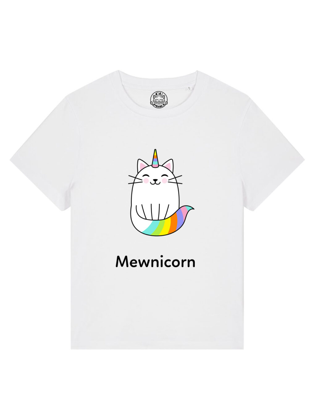 Tricou bumbac organic-Mewnicorn, Femei