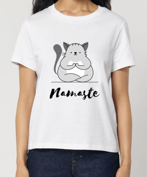 Tricou bumbac organic-Namaste, Femei