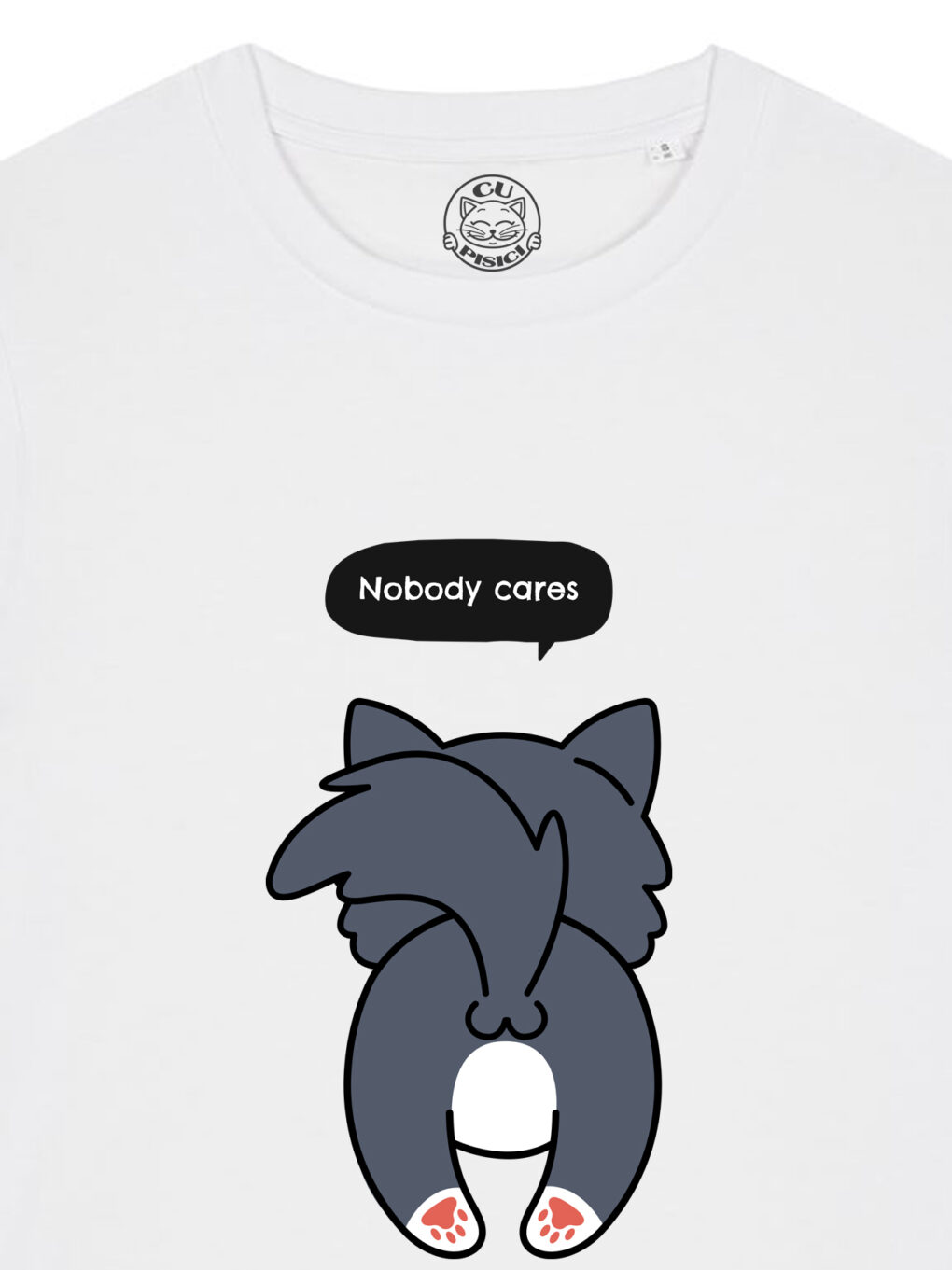 Tricou bumbac organic-Nobody Cares, Femei