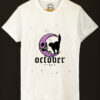 Tricou bumbac organic-October Vibes, Barbati