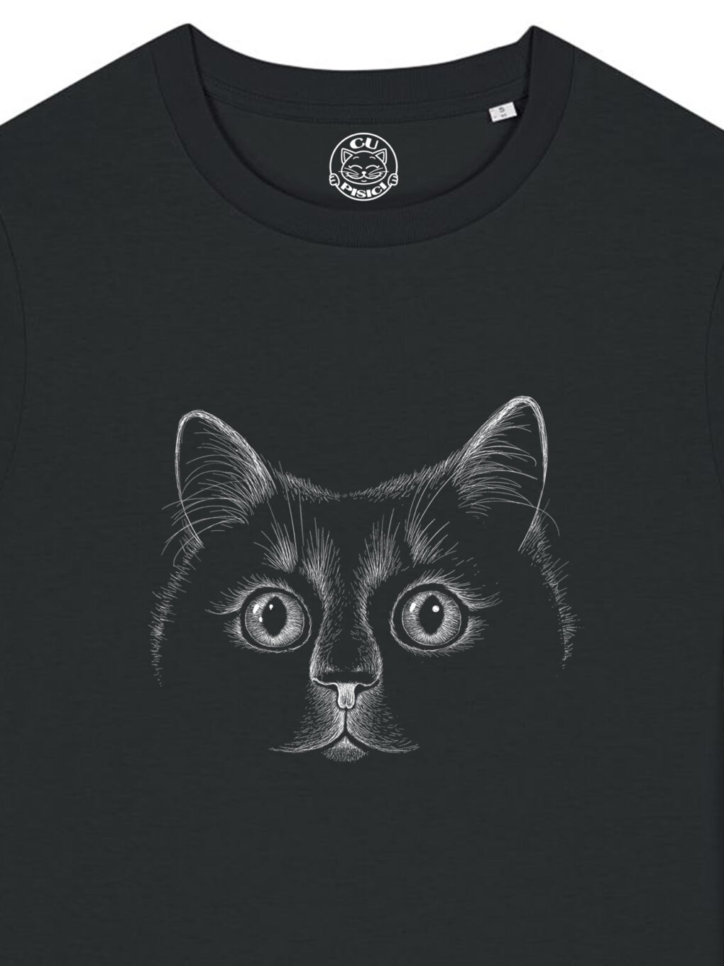 Tricou bumbac organic-Black Cat, Femei