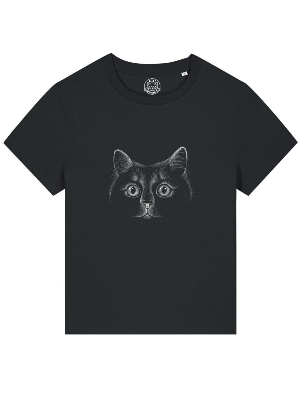 Tricou bumbac organic-Black Cat, Femei