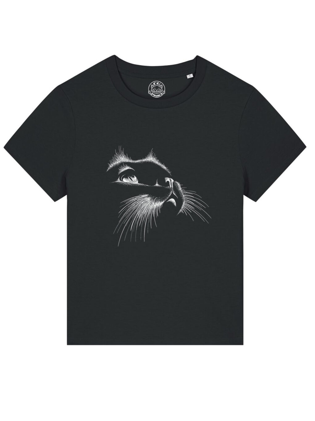 Tricou bumbac organic-Wondering Cat, Femei