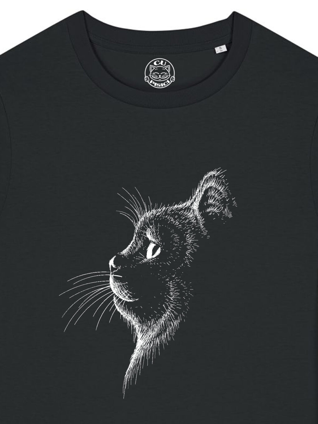 Tricou bumbac organic-Dreaming Cat, Femei