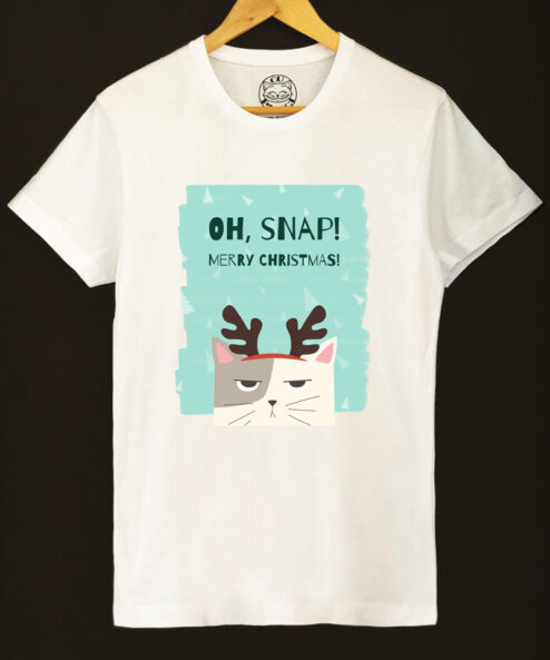 Tricou bumbac organic-OH, SNAP! Model 1, Barbati