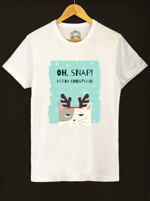 Tricou bumbac organic-OH, SNAP! Model 1, Barbati