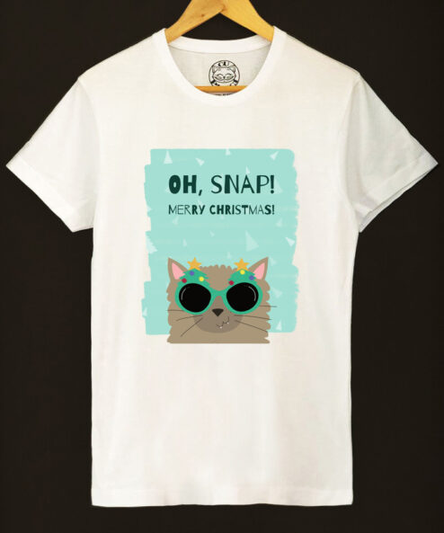 Tricou bumbac organic-OH, SNAP! Model 3, Barbati