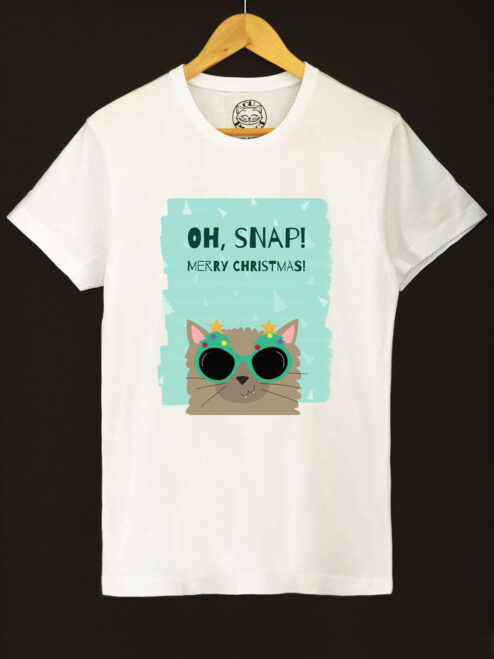 Tricou bumbac organic-OH, SNAP! Model 3, Barbati