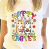Tricou bumbac organic-Happy Easter, Femei