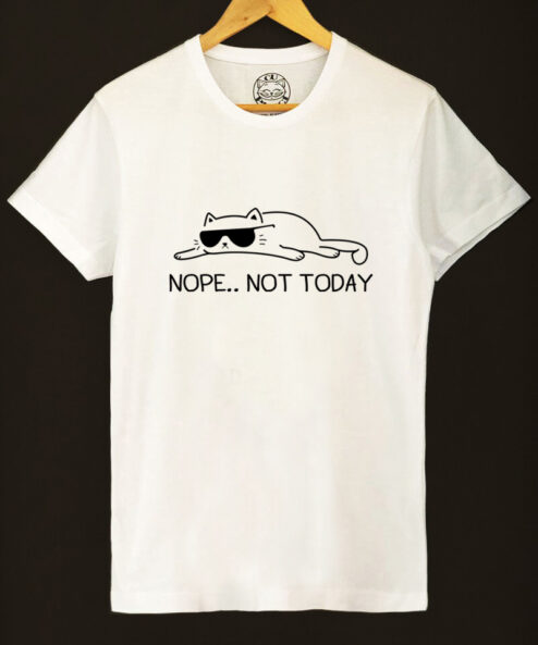 Tricou bumbac organic-Not Today, Barbati