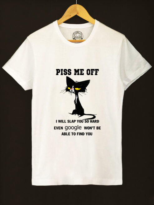 Tricou bumbac organic-Piss Me Off, Barbati