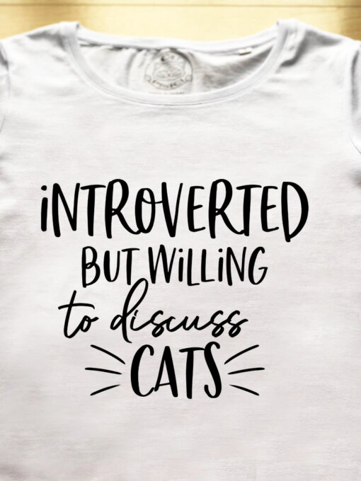 Tricou bumbac organic-Introverted