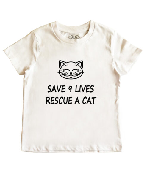 Tricou bumbac-Adopta o Pisica, Copii