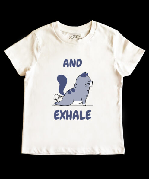 Tricou bumbac-And Exhale, Copii