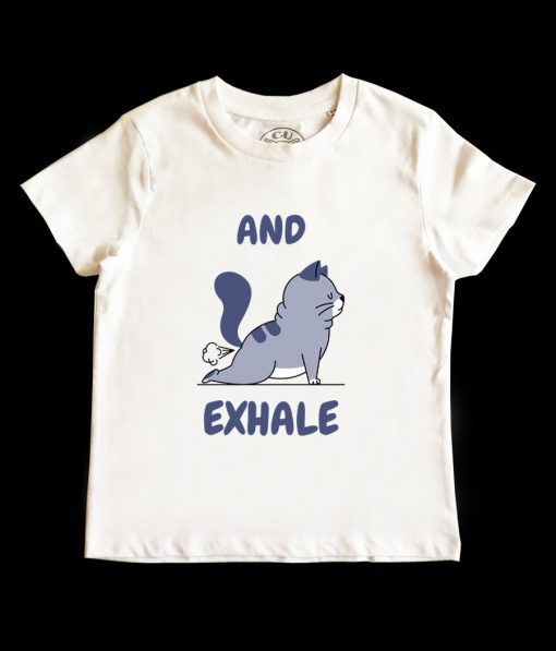 Tricou bumbac-And Exhale, Copii