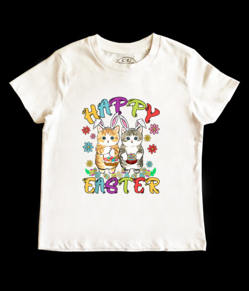 Tricou bumbac-Happy Easter, Copii