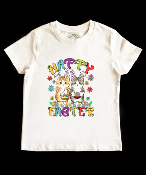 Tricou bumbac-Happy Easter, Copii