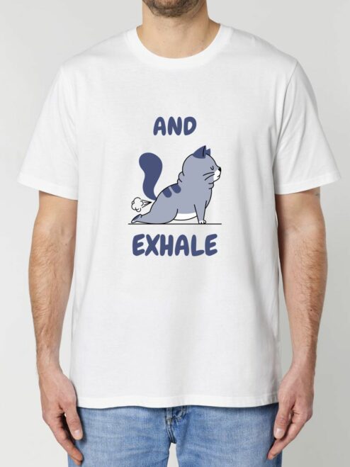 Tricou din bumbac organic Premium-And Exhale, Barbati