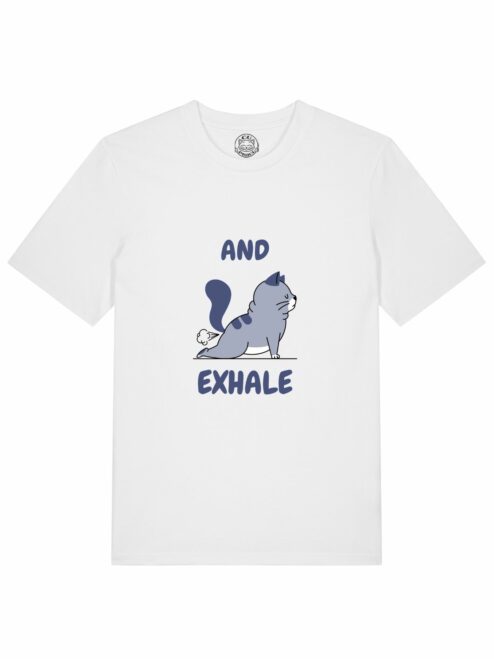 Tricou din bumbac organic Premium-And Exhale, Barbati