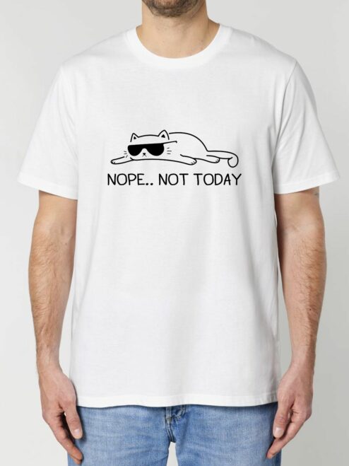 Tricou din bumbac organic Premium-Not Today, Barbati