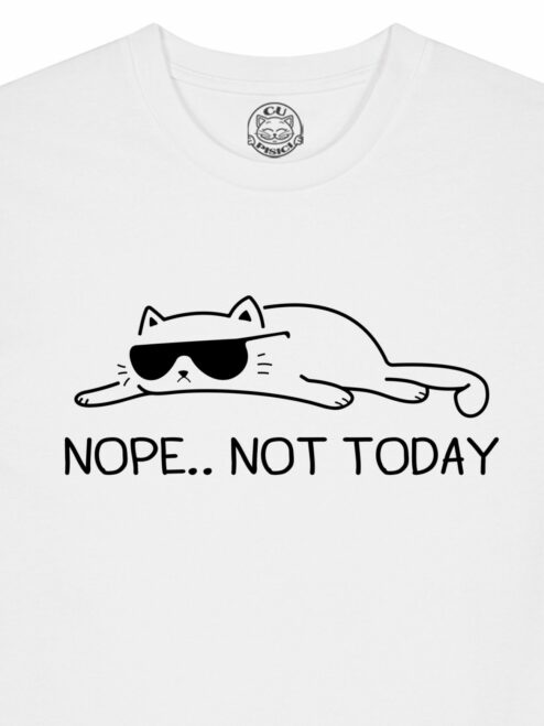 Tricou din bumbac organic Premium-Not Today, Barbati