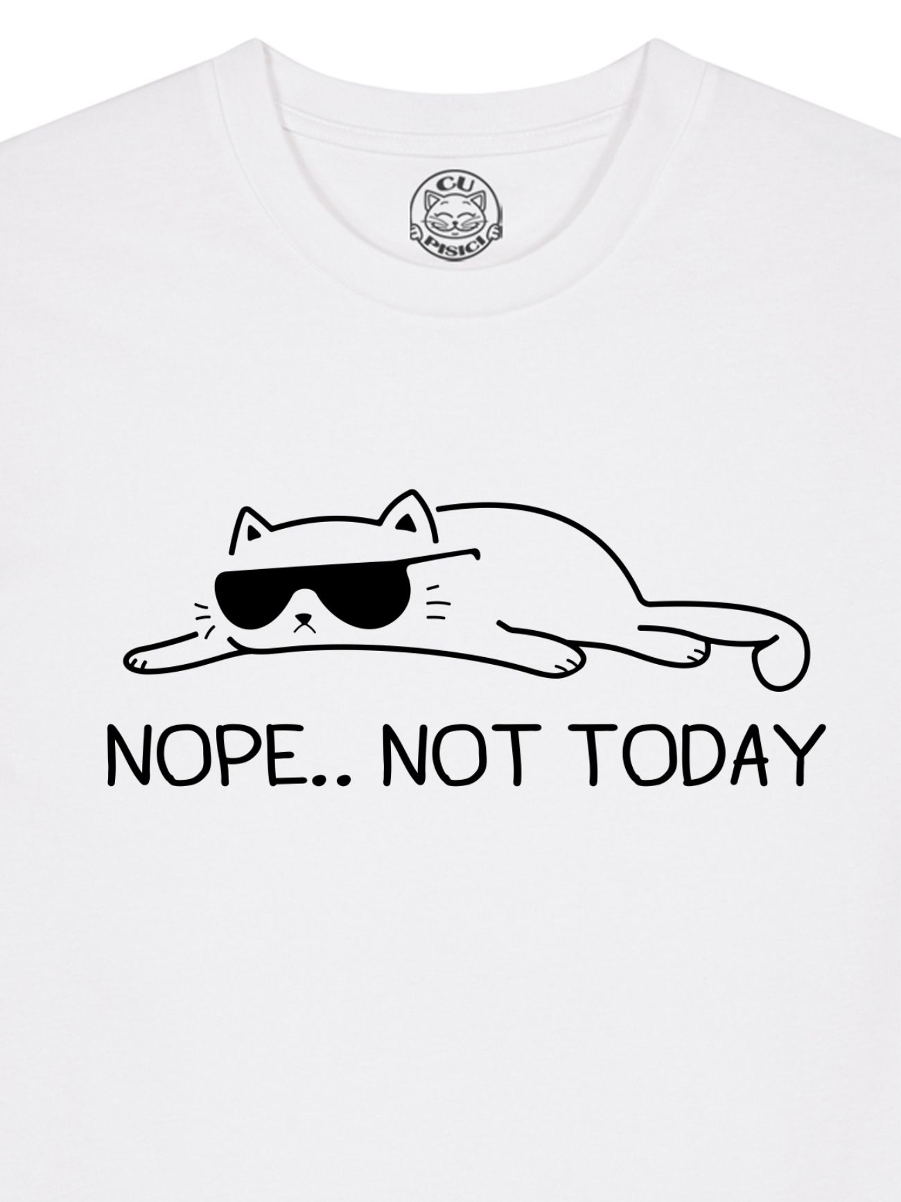Tricou din bumbac organic Premium-Not Today, Barbati
