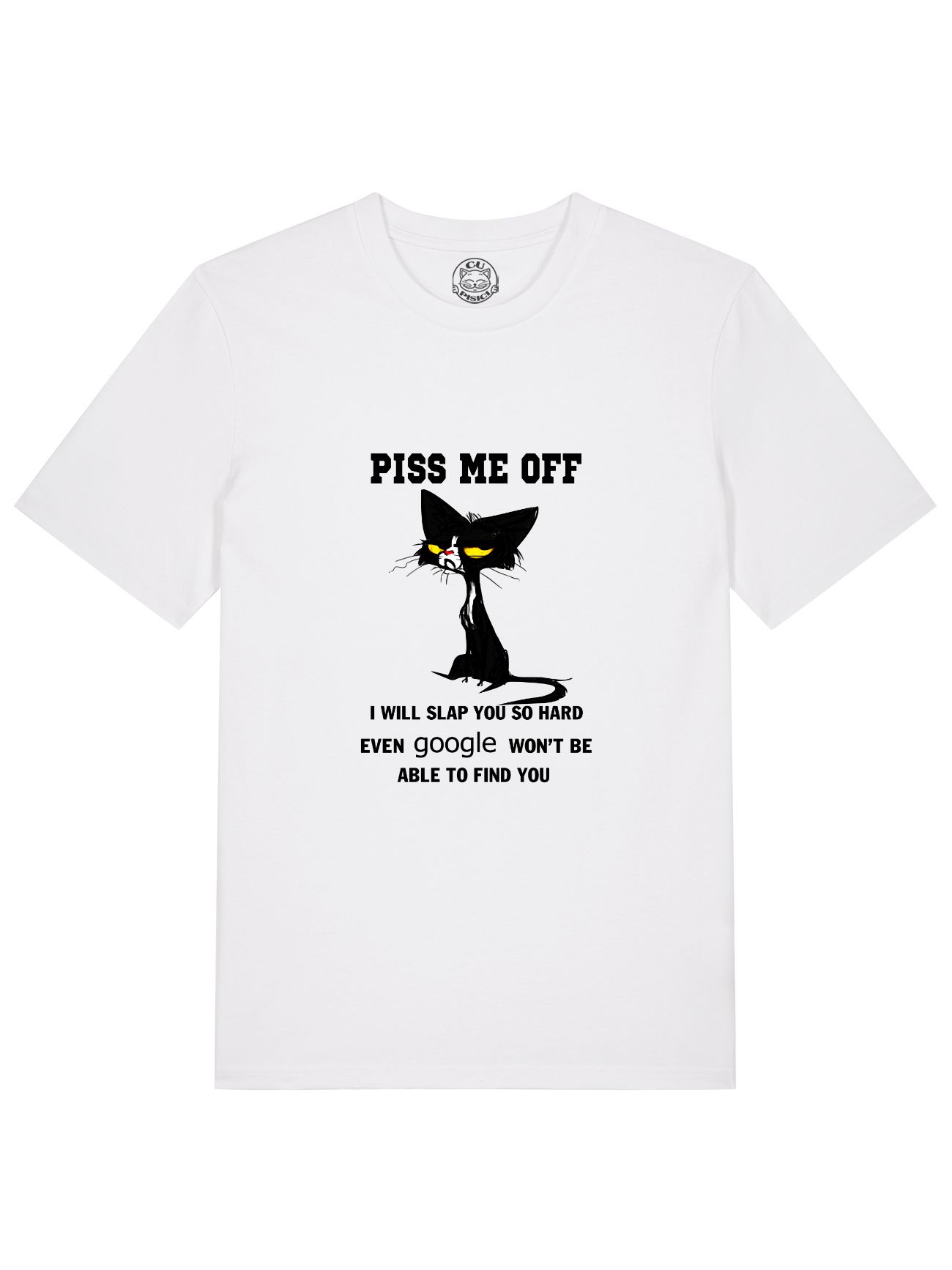 Tricou din bumbac organic Premium-Piss Me Off, Barbati