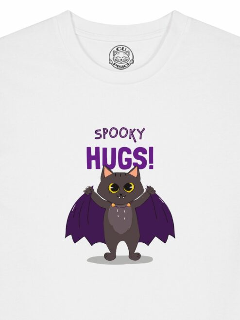 Tricou din bumbac organic Premium-Spooky Hugs, Barbati
