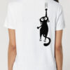 Tricou bumbac organic-Hanging Cat, Femei