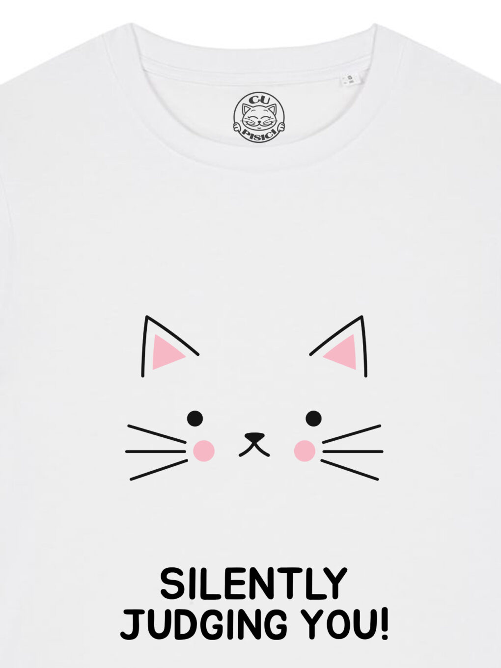 Tricou bumbac organic-Silently Judging You, Femei