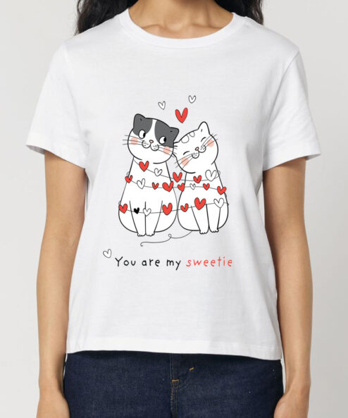 Tricou bumbac organic-You Are My Sweetie, Femei