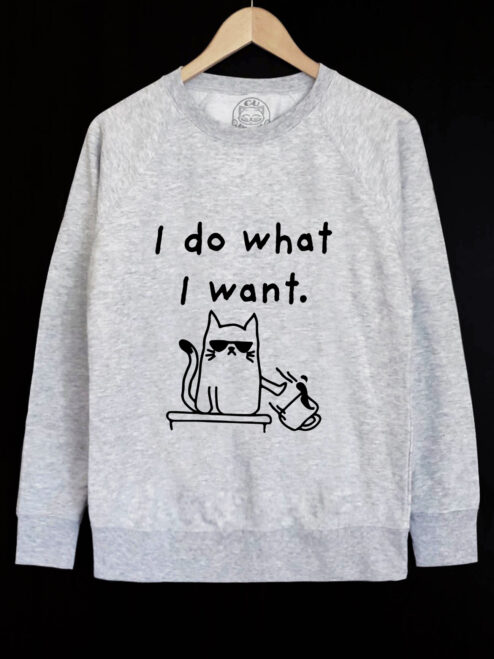 Bluza printata-I Do What I Want, Barbati