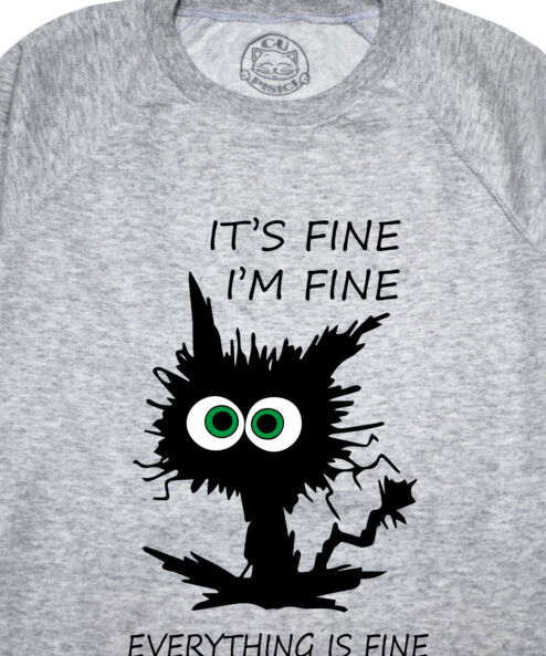 Bluza printata-I'm Fine