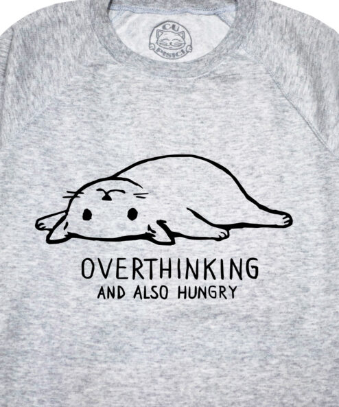 Bluza printata-Overthinking