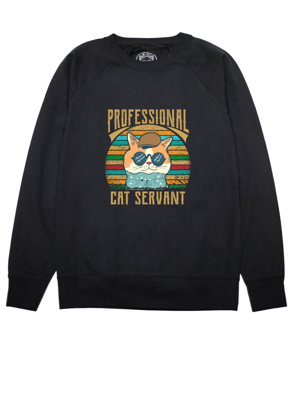 Bluza printata-Professional Cat Servant, Barbati