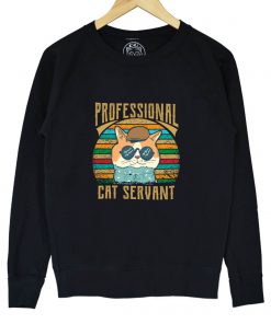 Bluza printata-Professional Cat Servant, Barbati