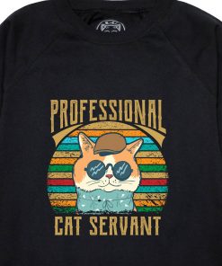 Bluza printata-Professional Cat Servant
