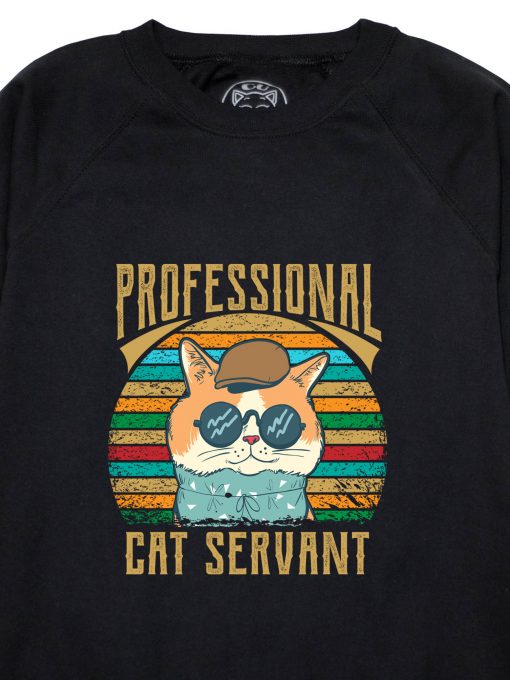 Bluza printata-Professional Cat Servant