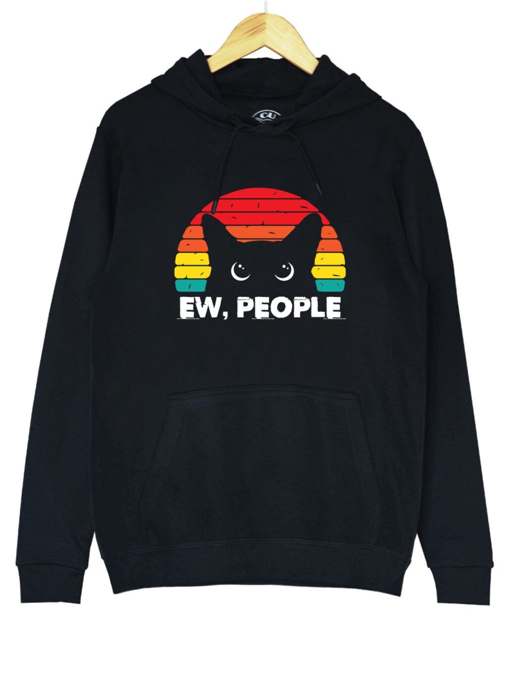 Hanorac printat-Ew People, Unisex