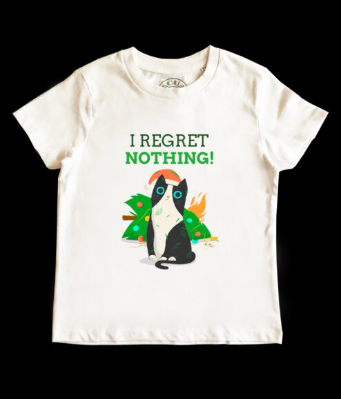 Tricou bumbac-I Regret Nothing, Copii