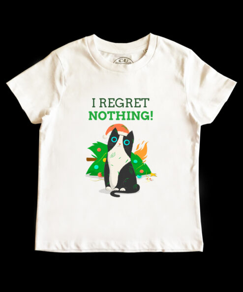 Tricou bumbac-I Regret Nothing, Copii