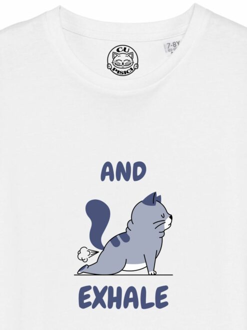 Tricou din bumbac organic Premium-And Exhale