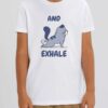 Tricou din bumbac organic Premium-And Exhale
