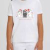 Tricou din bumbac organic Premium-Christmas Cats