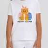 Tricou din bumbac organic Premium-Meowy Easter