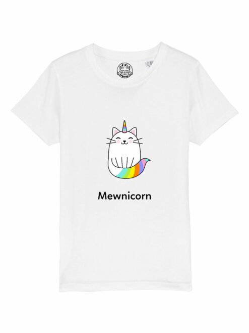 Tricou din bumbac organic Premium-Mewnicorn