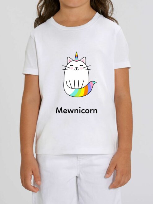 Tricou din bumbac organic Premium-Mewnicorn
