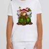 Tricou din bumbac organic Premium-Sweet Christmas Cat